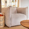 Liviza Fauteuil met armleuning Nuvio - Stof - Rechthoek Grijs - 69 cm , 97 cm , 92 cm