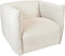 Liviza Fauteuil met armleuning Nuvio - Stof - Rechthoek Grijs - 69 cm , 97 cm , 92 cm