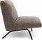 Liviza Fauteuil Oveja Asphalt - Stof - Rechthoek Zwart - 72 cm , 80 cm , 64 cm