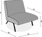 Liviza Fauteuil Oveja Grey - Stof - Rechthoek Grijs - 72 cm , 80 cm , 64 cm