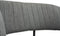 Liviza Linnen stoel Beni - antraciet - Linnen - Rond Antraciet - 77 cm , 53 cm , 55 cm