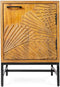 Liviza Nachtkastje Mistral - rechts - Mangohout - Rechthoek Bruin - 55 cm , 38 cm , 38 cm