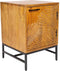 Liviza Nachtkastje Mistral - rechts - Mangohout - Rechthoek Bruin - 55 cm , 38 cm , 38 cm