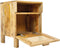 Liviza Nachtkastje Mona - Mangohout - Rechthoek Bruin - 50 cm , 35 cm , 40 cm