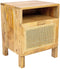 Liviza Nachtkastje Mona - Mangohout - Rechthoek Bruin - 50 cm , 35 cm , 40 cm