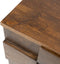 Liviza Nachtkastje Mondria - Mangohout - Rechthoek Bruin - 48 cm , 40 cm , 60 cm