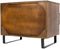 Liviza Nachtkastje Mondria - Mangohout - Rechthoek Bruin - 48 cm , 40 cm , 60 cm