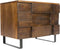 Liviza Nachtkastje Mondria - Mangohout - Rechthoek Bruin - 48 cm , 40 cm , 60 cm