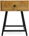 Liviza Nachtkastje Siesta - Mangohout - Rechthoek Hout - 50 cm , 40 cm , 40 cm