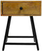 Liviza Nachtkastje Siesta - Mangohout - Rechthoek Hout - 50 cm , 40 cm , 40 cm