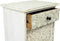 Liviza Nachtkastje wit Aida - Mangohout - Rechthoek Wit - 60 cm , 40 cm , 30 cm
