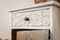Liviza Nachtkastje wit Aida - Mangohout - Rechthoek Wit - 60 cm , 40 cm , 30 cm