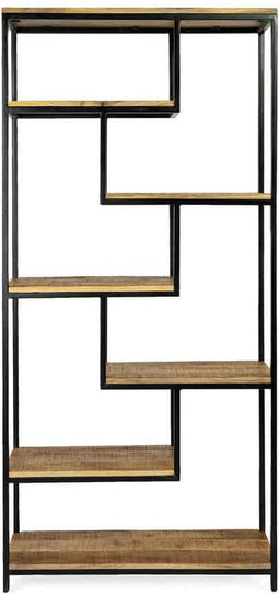 Liviza Opbergkast Cami - Mangohout - Rechthoek Hout - 190 cm , 90 cm , 35 cm