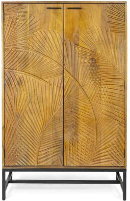 Liviza Opbergkast Mistral - Mangohout - Rechthoek Bruin - 160 cm , 100 cm , 45 cm