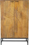Liviza Opbergkast Mistral - Mangohout - Rechthoek Bruin - 160 cm , 100 cm , 45 cm
