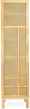 Liviza Opbergkast Mona - Mangohout - Rechthoek Bruin - 190 cm , 50 cm , 45 cm