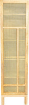 Liviza Opbergkast Mona - Mangohout - Rechthoek Bruin - 190 cm , 50 cm , 45 cm