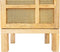 Liviza Opbergkast Mona - Mangohout - Rechthoek Bruin - 190 cm , 50 cm , 45 cm