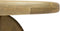 Liviza Salontafel Valo - Mangohout - Rond Bruin - 42 cm , 60 cm , 100 cm