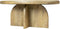 Liviza Salontafel Valo - Mangohout - Rond Bruin - 42 cm , 60 cm , 100 cm
