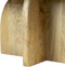 Liviza Salontafel Valo - Mangohout - Rond Bruin - 42 cm , 60 cm , 100 cm