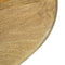 Liviza Salontafel Valo - Mangohout - Rond Bruin - 42 cm , 60 cm , 100 cm