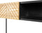 Liviza Sidetable Grados - Eiken - Rechthoek Zwart - 90 cm , 30 cm , 100 cm