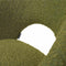 Liviza Stoel Mazo Olijfgroen - Polyester - Rond Groen - 81 cm , 62 cm , 58 cm