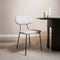 Liviza Stoel Vatir crème - Polyester - Rond Beige - 83 cm , 44.5 cm , 53 cm