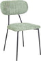 Liviza Stoel Vatir Forrest groen - Polyester - Rond Groen - 83 cm , 44.5 cm , 53 cm