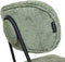 Liviza Stoel Vatir Forrest groen - Polyester - Rond Groen - 83 cm , 44.5 cm , 53 cm