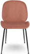 Liviza Stoel Vistar oudroze velvet - Velvet - Rond Roze - 82 cm , 49 cm , 62 cm