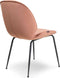Liviza Stoel Vistar oudroze velvet - Velvet - Rond Roze - 82 cm , 49 cm , 62 cm
