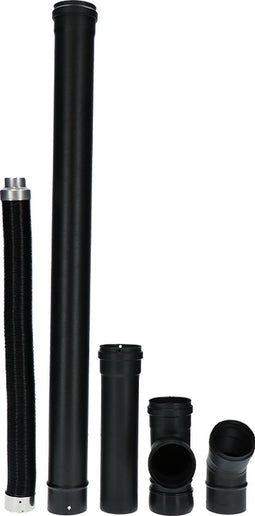 Livn Pelletkachel aansluitset compleet Ø80mm