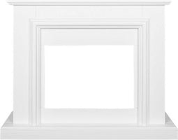 Livn Schouwombouw Saalbach Wit - 96 x 116 x 35 cm (hxbxd) - Hoogwaardig MDF - Te combineren met inzethaard Lugano