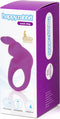 Happy Rabbit - Oplaadbare Vibrerende Rabbit Cock Ring Paars