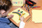 Info sticky notes - Giant Pad - 50 vel - 30x30cm - geel - IN-8754-01