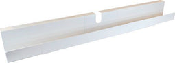 BRASQ Verstelbare Kabelgoot - Kabelorganiser - 79-150 cm - Wit