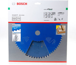 Bosch 2 608 644 082 - Cirkelzaagblad Expert for Wood - 260 x 30 x 2,4 mm 60 tanden