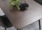 Eettafel Latina Espresso 90x180 -230 cm - Giga Living