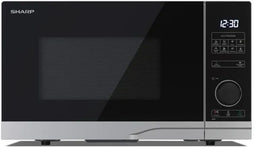 Sharp YC-PS234AE-S - Magnetron 23L 900W - Semi-digitaal Zilver/Zwart