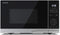 Sharp YC-PS234AE-S - Magnetron 23L 900W - Semi-digitaal Zilver/Zwart