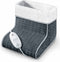 Beurer FW 20 Elektrische Voetenwarmer - 3 Warmtestanden - Tot maat 47 - Snelle opwarming - Automatische uitschakeling - Fleece/Teddy - Voering machinewasbaar - 3 Jaar garantie - Grijs