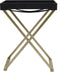 vidaXL - Klaptafel - 48x34x61 - cm - MDF - goudkleurig - en - zwart