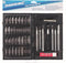 Silverline Precisie hobbymessen set - 51-delig - met opbergkoffer en slijpsteen