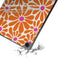 imoshion Tablet Hoes - Geschikt voor Samsung Galaxy Tab A9 Plus - Design Trifold Bookcase - Orange Flower Connect