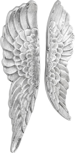 vidaXL - Vleugels - Zilver - 91x31x5 - cm - Aluminium