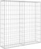 vidaXL - Schanskorfmuur - met - deksels - 80x20x100 - cm - gegalvaniseerd - staal