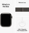 Apple Watch Series 9 - Smartwatch - GPS + Cellular - 41mm - RVS - Milanees bandje Grafiet