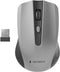 Gembird MUSW-4B-04 - Draadloze optische muis - 4 knoppen - Zwart/Zilver